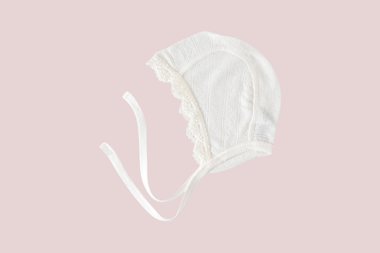 Silklín Blúndu húfa