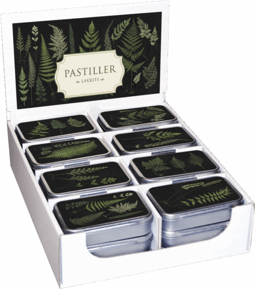 pastilladósir lakkrís