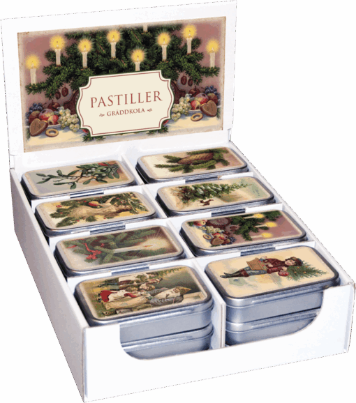pastilladósir cream toffee jól