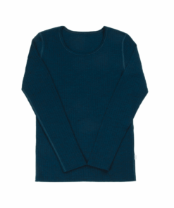 Nærlín síðerma ullarbolur kvk - FORSALA