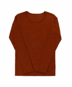 Nærlín síðerma ullarbolur kvk - FORSALA